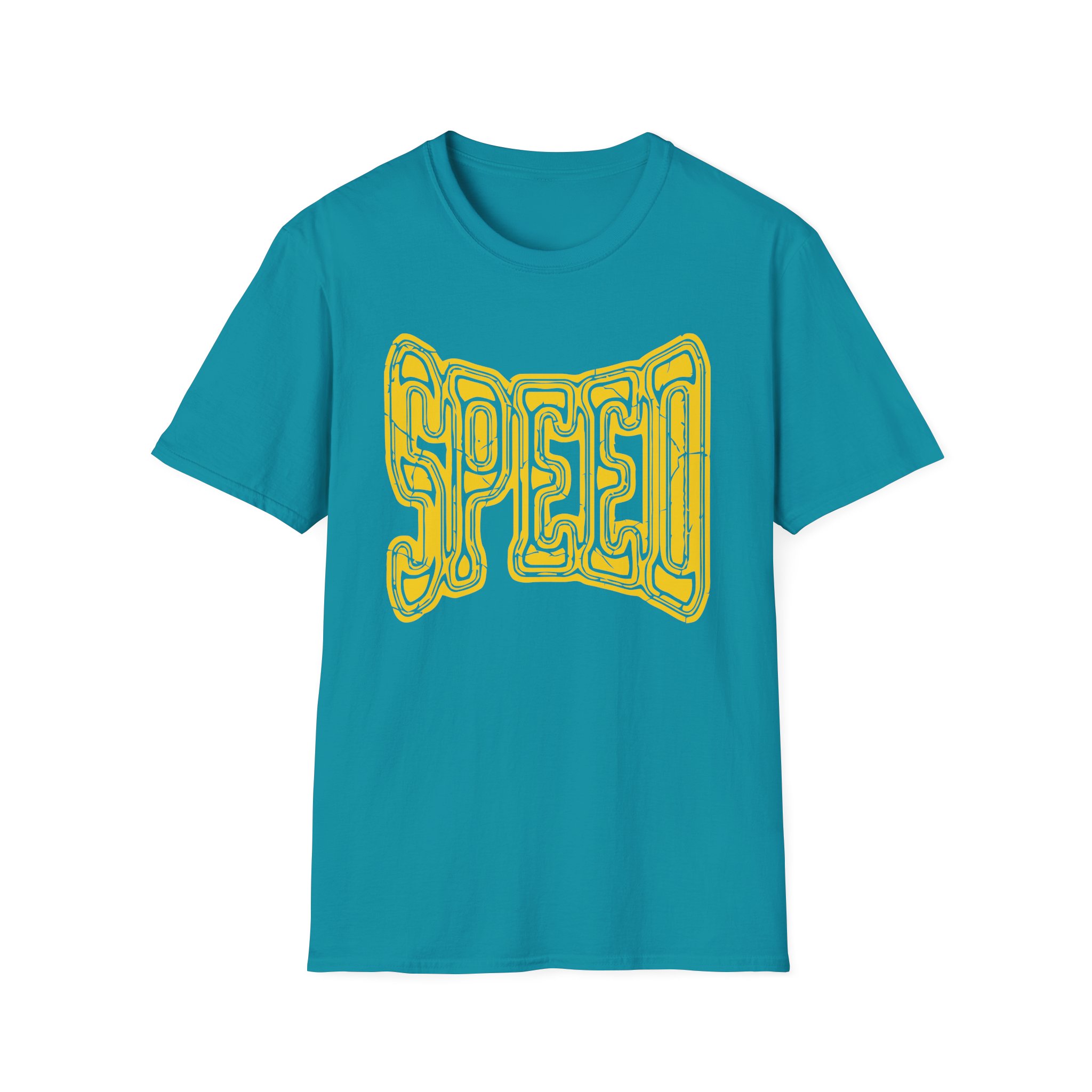 Ishowspeed Gold Logo Unisex Softstyle T-Shirt