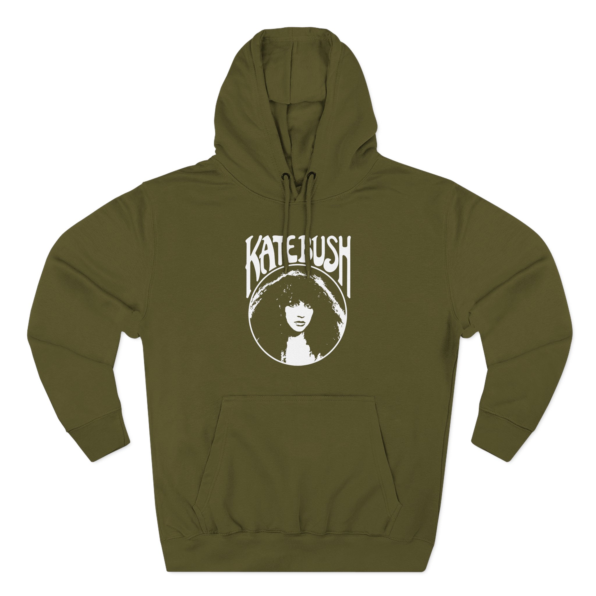 Kate Bush  Circle Logo Three-Panel Fleece Hoodie