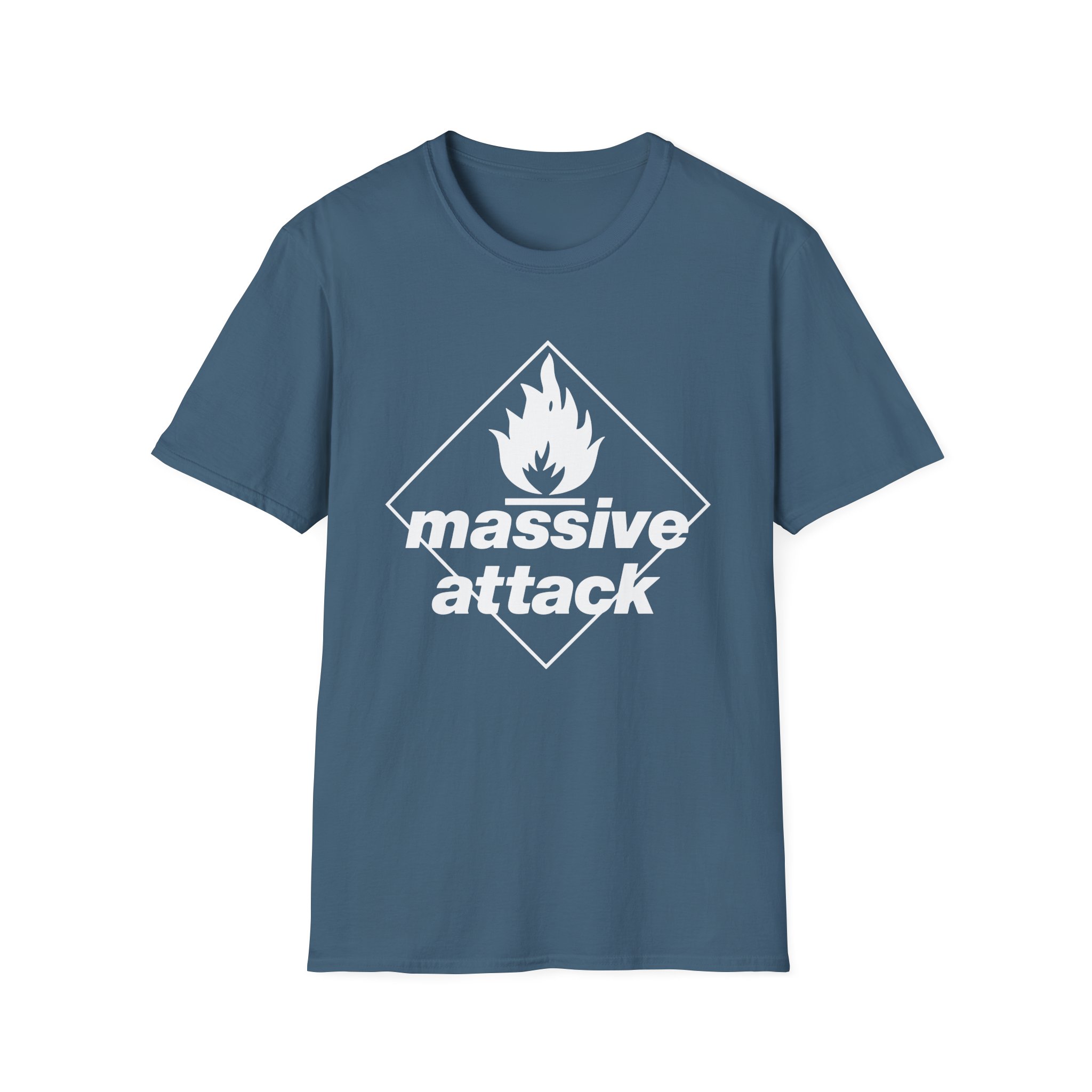 Massive Attack Blue Lines Unisex Softstyle T-Shirt