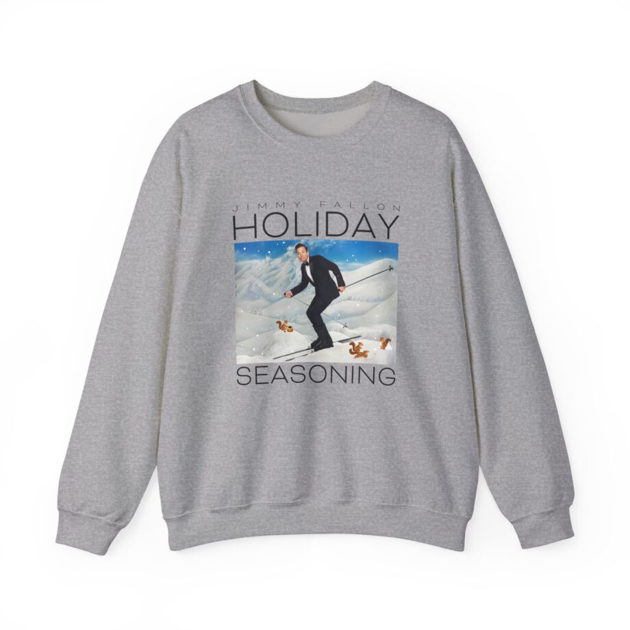 Jimmy Fallon Holiday Seasoning Unisex Heavy Blend™ Crewneck Sweatshirt