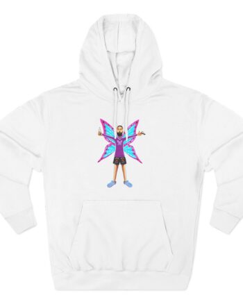 Eladio Carrion Three-Panel Fleece Hoodie