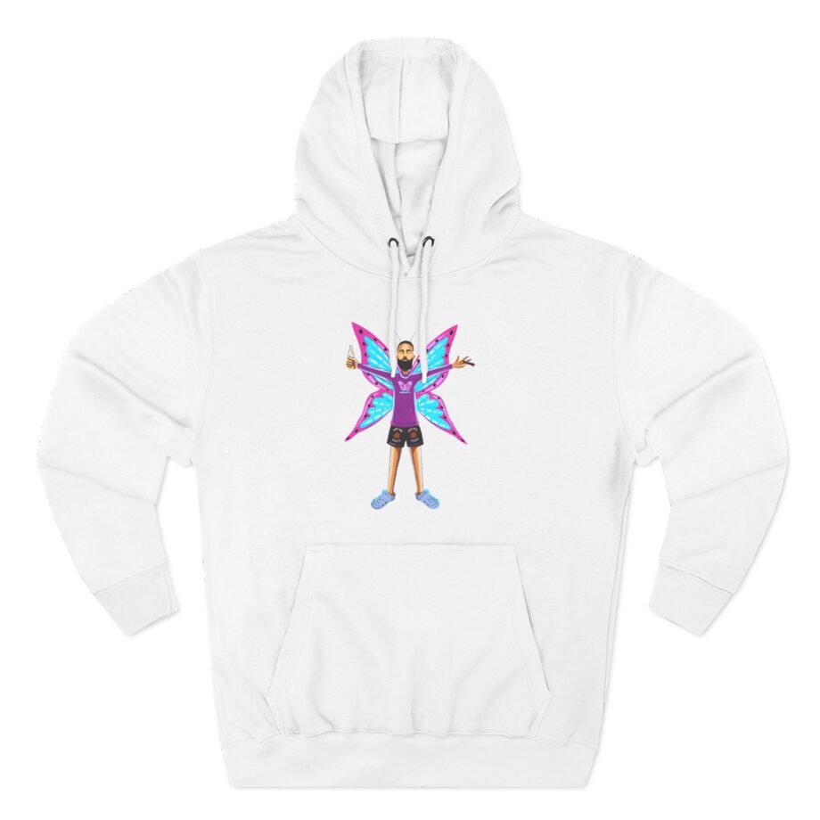 Eladio Carrion Three-Panel Fleece Hoodie