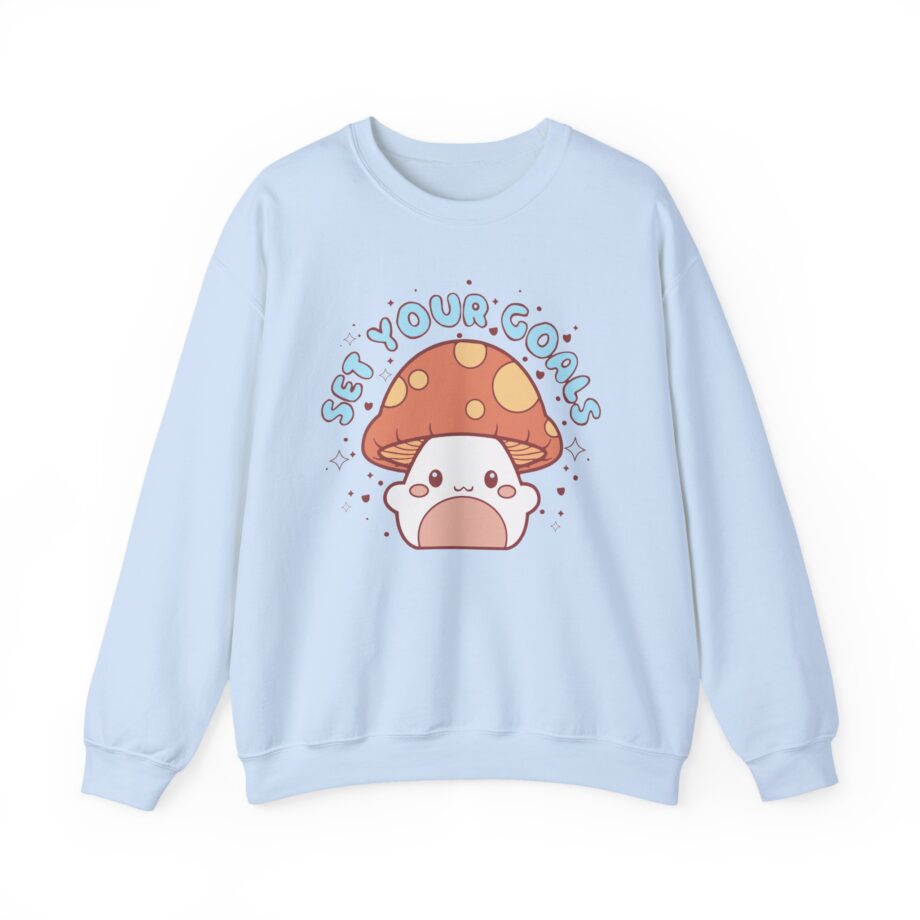 Set Your Goals Shroom Unisex Heavy Blend™ Crewneck Sweatshirt