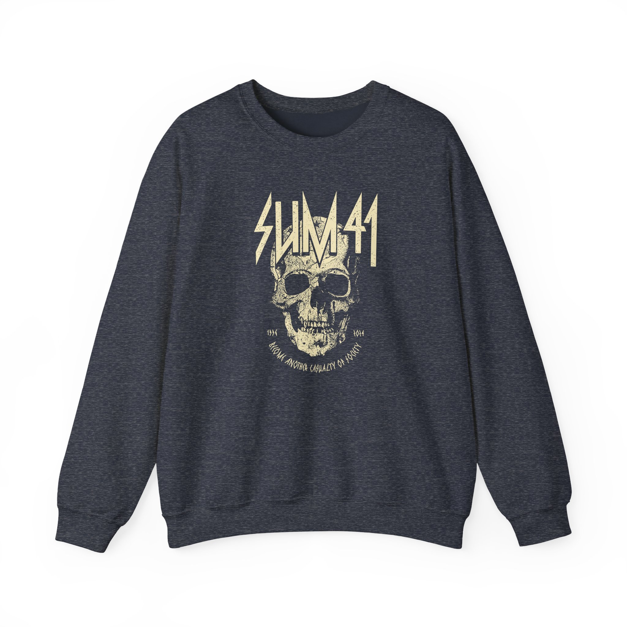 Sum 41 Become Another Casualty Unisex Heavy Blendâ„¢ Crewneck Sweatshirt