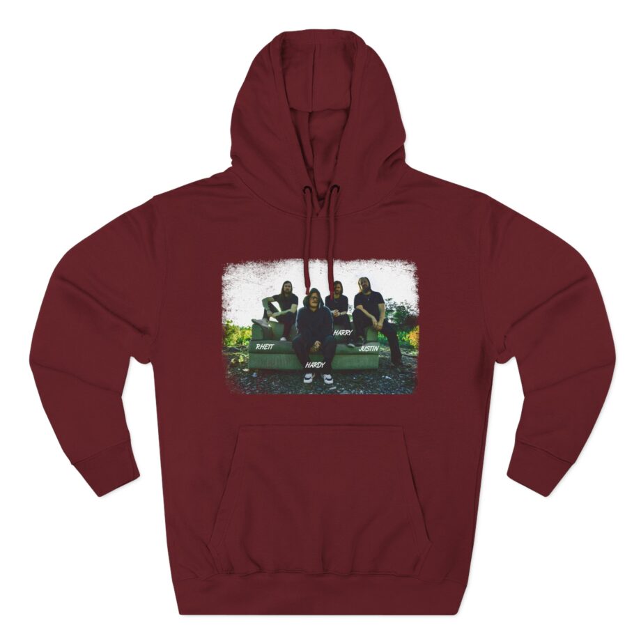 Hardy Band Photo Three-Panel Fleece Hoodie