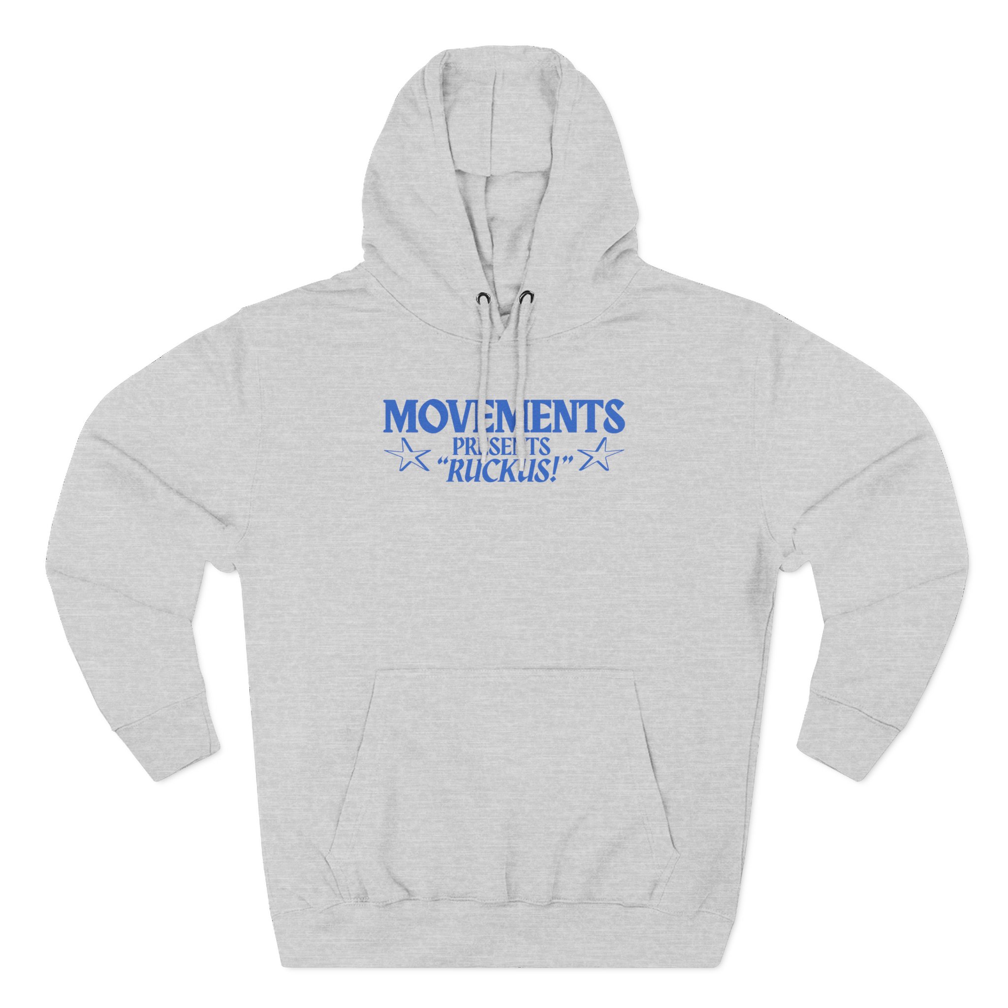 Movements Fail You Photo Three-Panel Fleece Hoodie