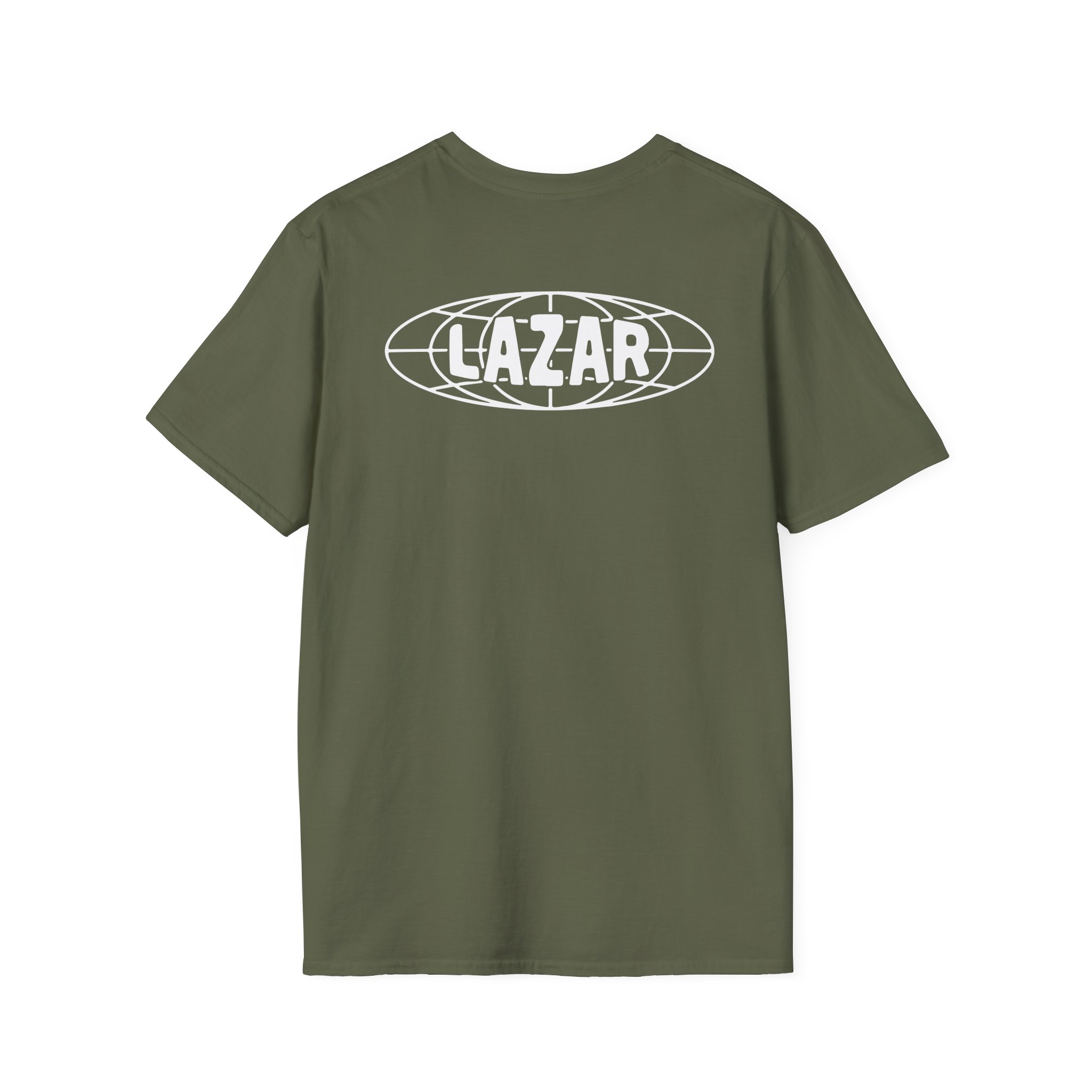 Lazarbeam Globe Indigo Unisex Softstyle T-Shirt
