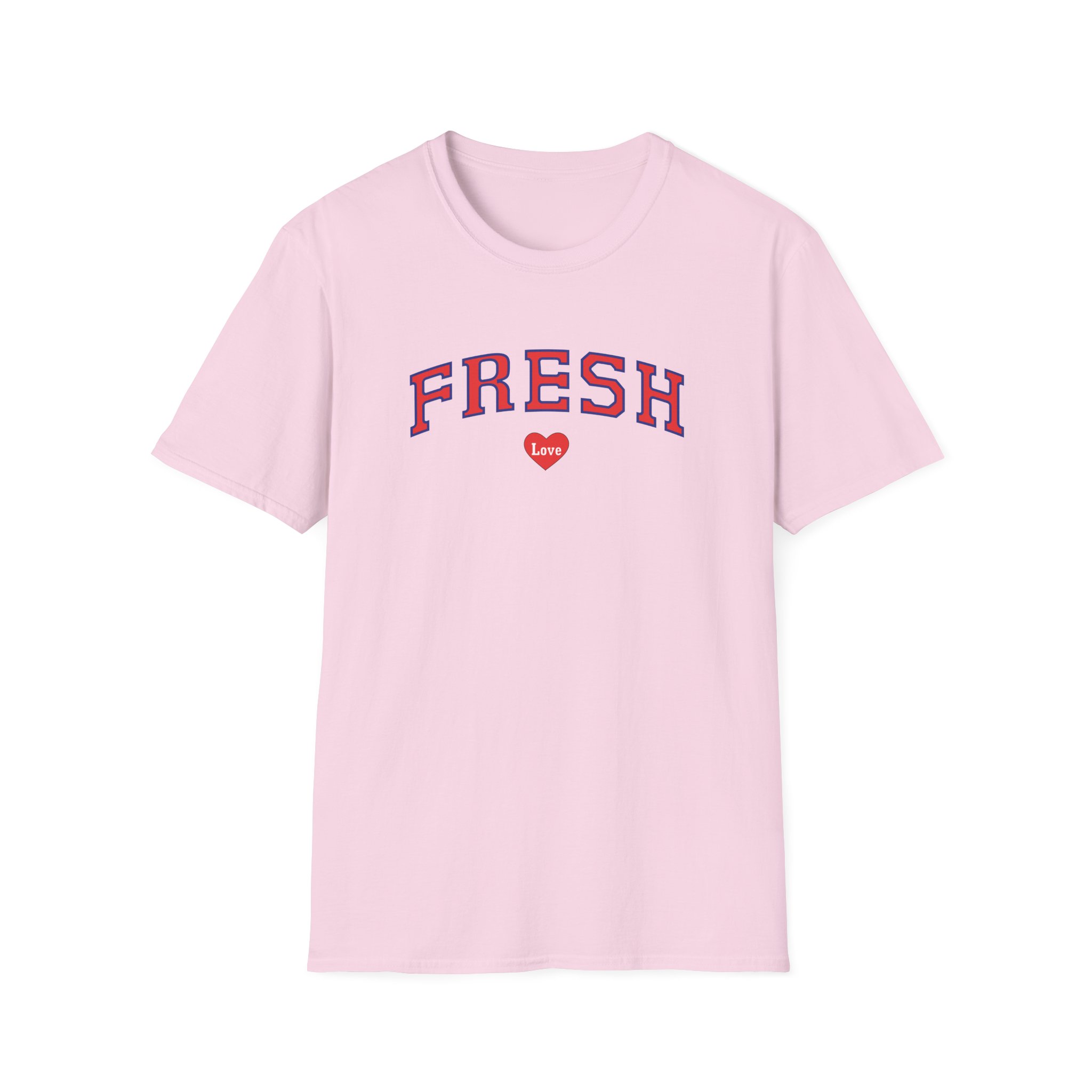 Fresh Love Heart Unisex Softstyle T-Shirt