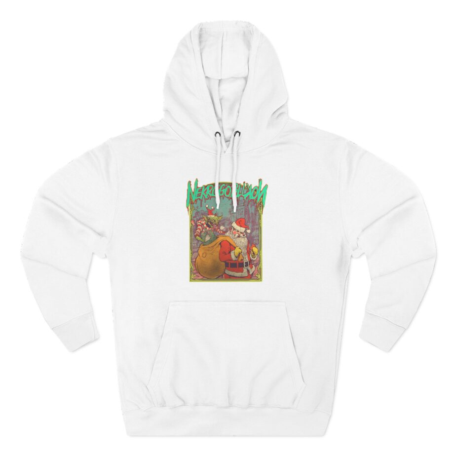 Nekrogoblikon 2023 Xmas Three-Panel Fleece Hoodie