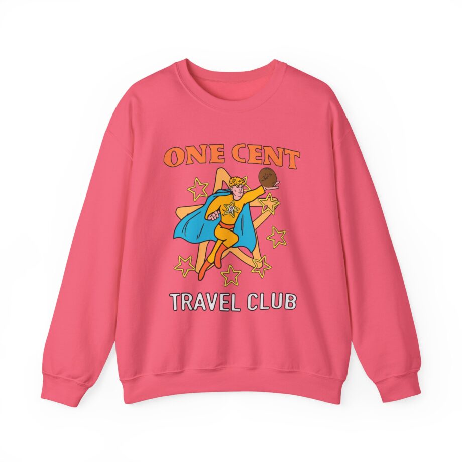 Ryan Trahan One Cent Adventure Awaits Travel Club Unisex Heavy Blend™ Crewneck Sweatshirt