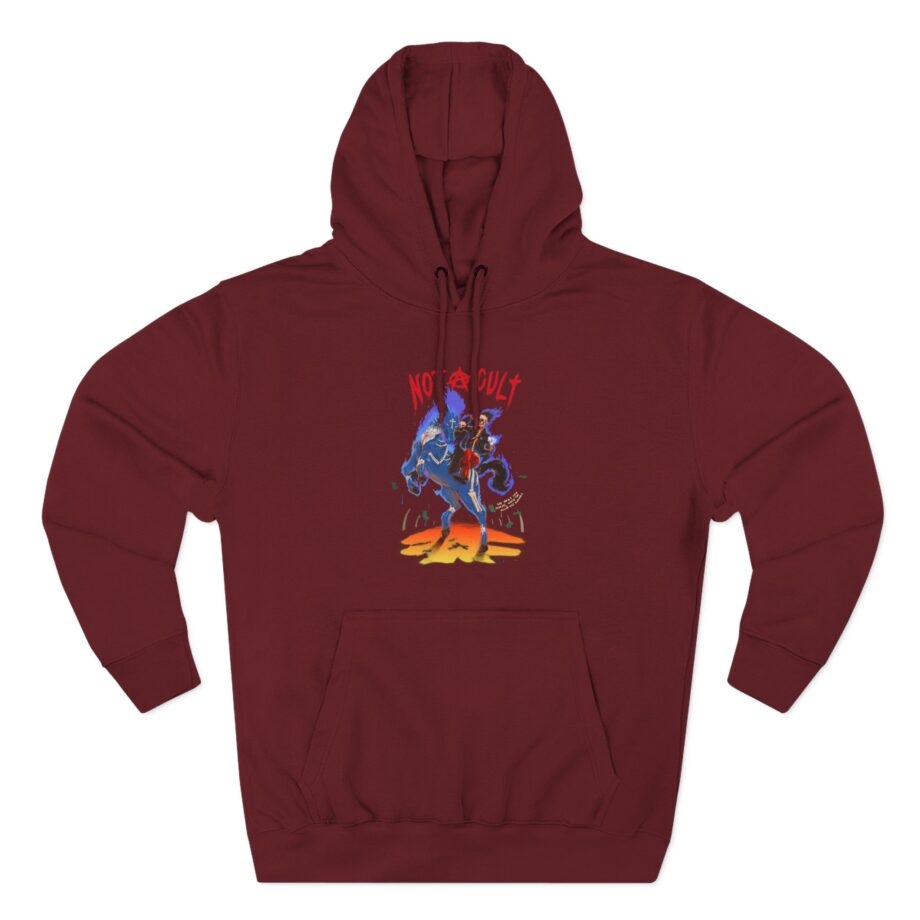 Saint Jhn Horse Stampede Three-Panel Fleece Hoodie