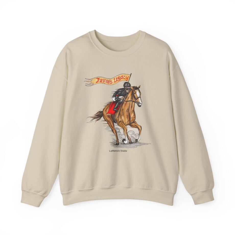 Arcangel Justin's Legacy Lamarock Stable Unisex Heavy Blend™ Crewneck Sweatshirt