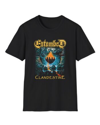 Entombed Clandestine Live Unisex Softstyle T-Shirt