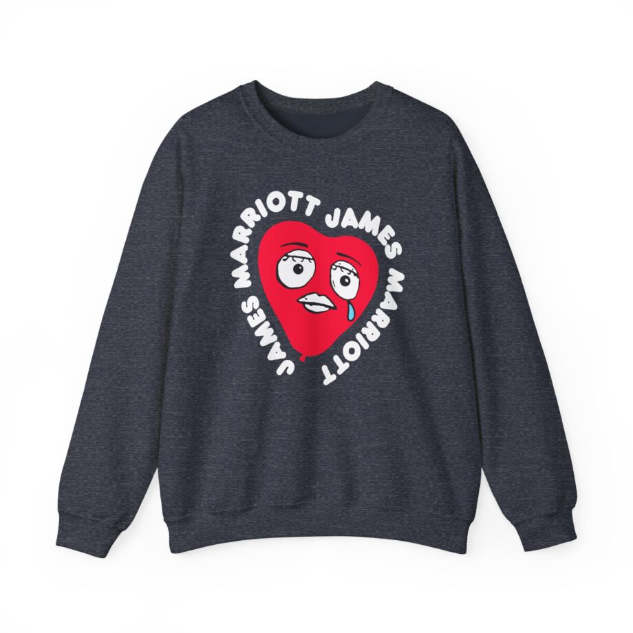 James Marriott Are We There Yet Heart Unisex Heavy Blend™ Crewneck Sweatshirt