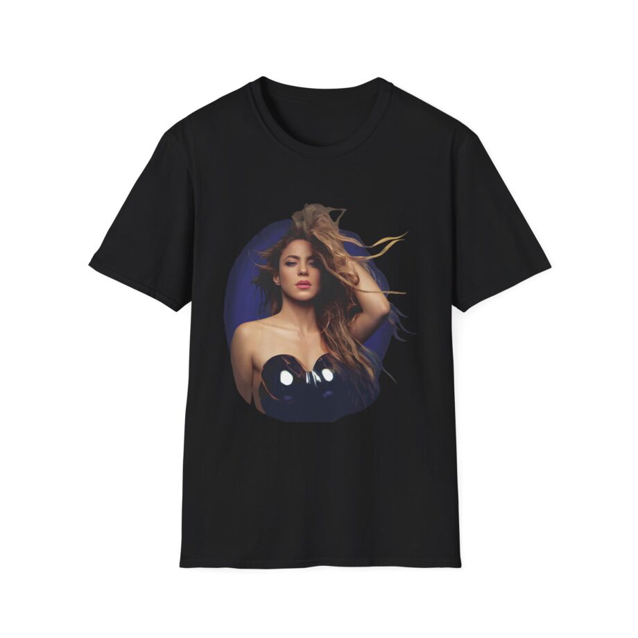 Shakira Sapphire Aura Unisex Softstyle T-Shirt