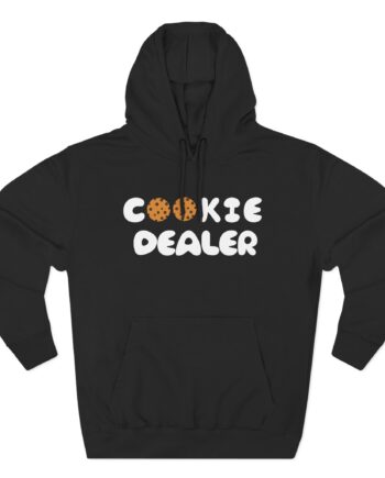 Cookieswirlc Three-Panel Fleece Hoodie