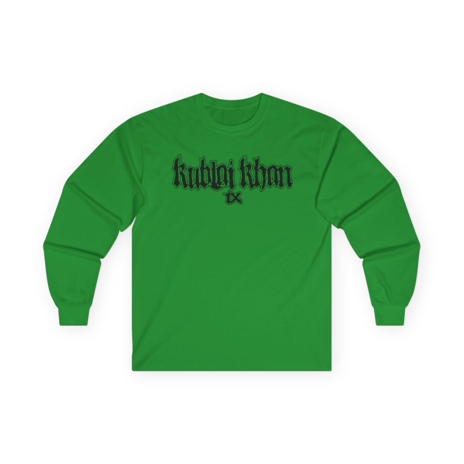 Kublai Khan - Never Enough Sportsgrey Unisex Ultra Cotton Long Sleeve Tee