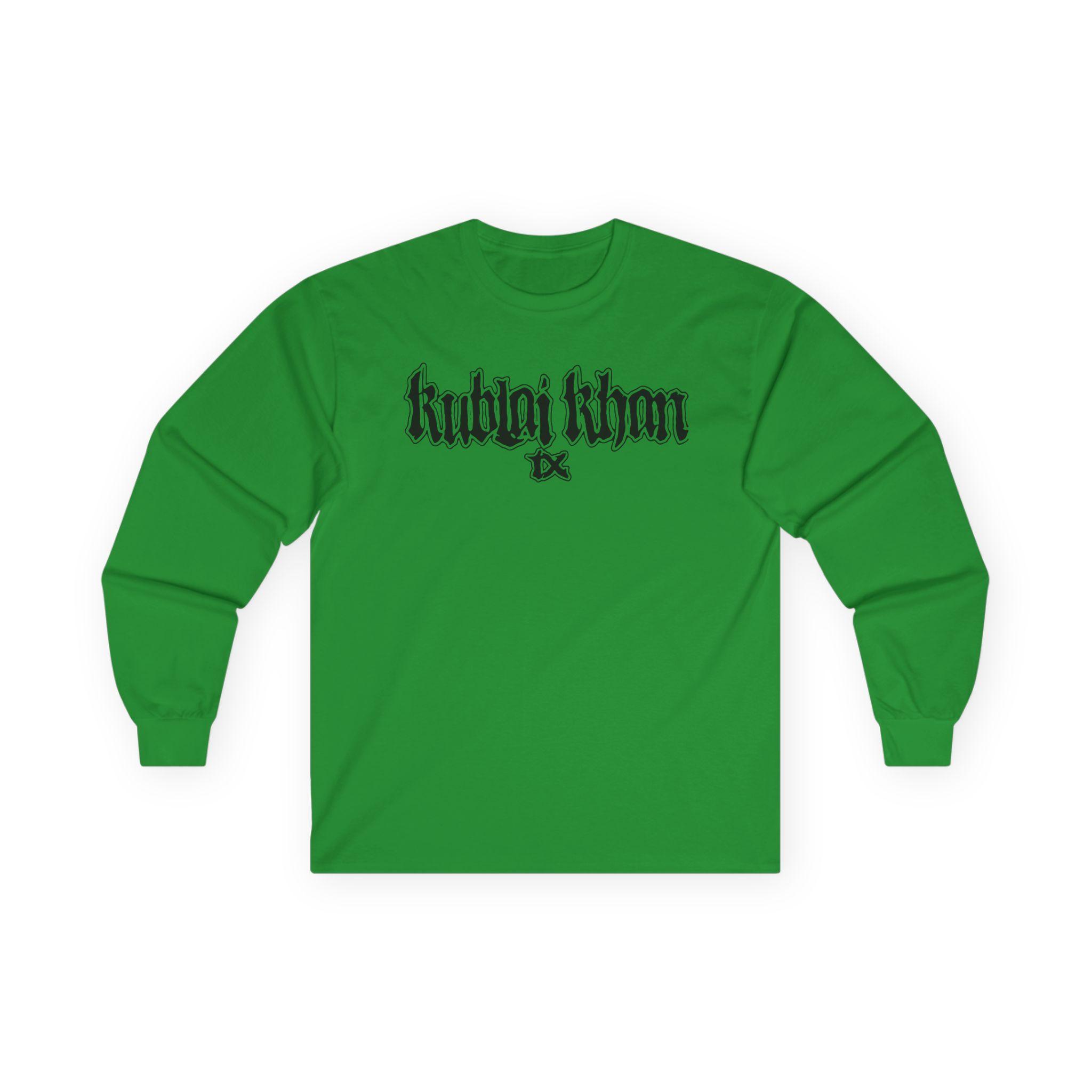 Kublai Khan - Never Enough Sportsgrey Unisex Ultra Cotton Long Sleeve Tee