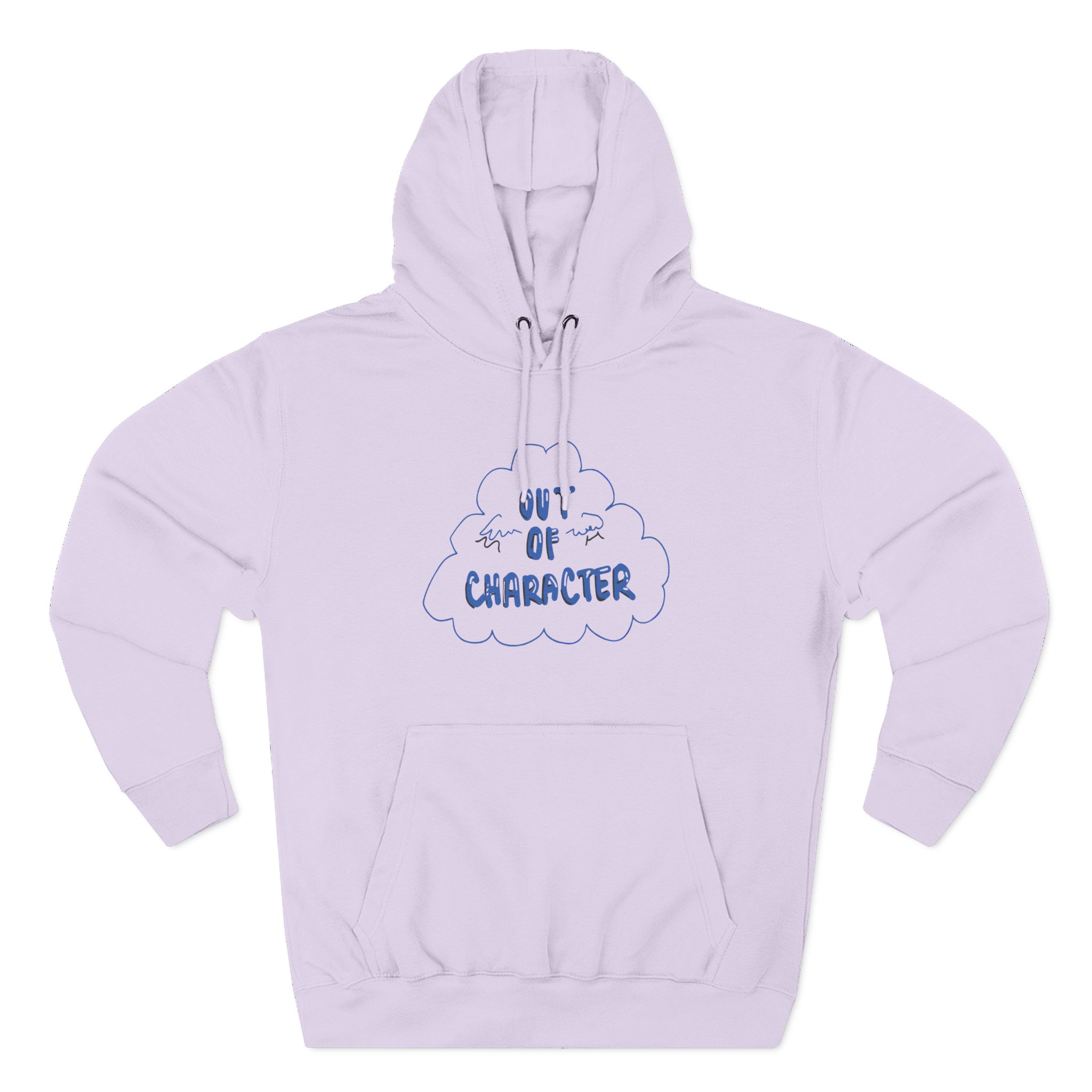 Out of Character Three-Panel Fleece Hoodie