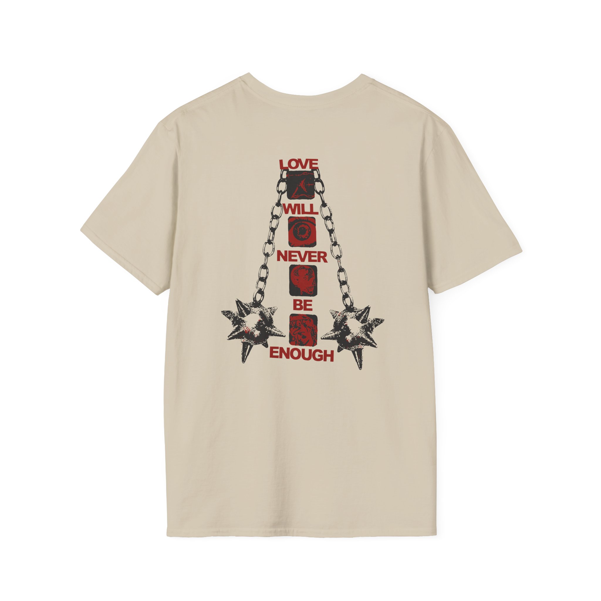 Kublai Khan - Never Enough Sportsgrey  Unisex Softstyle T-Shirt
