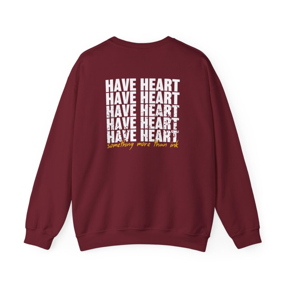 Have Heart Something More Than Ink Unisex Heavy Blend™ Crewneck Sweatshirt
