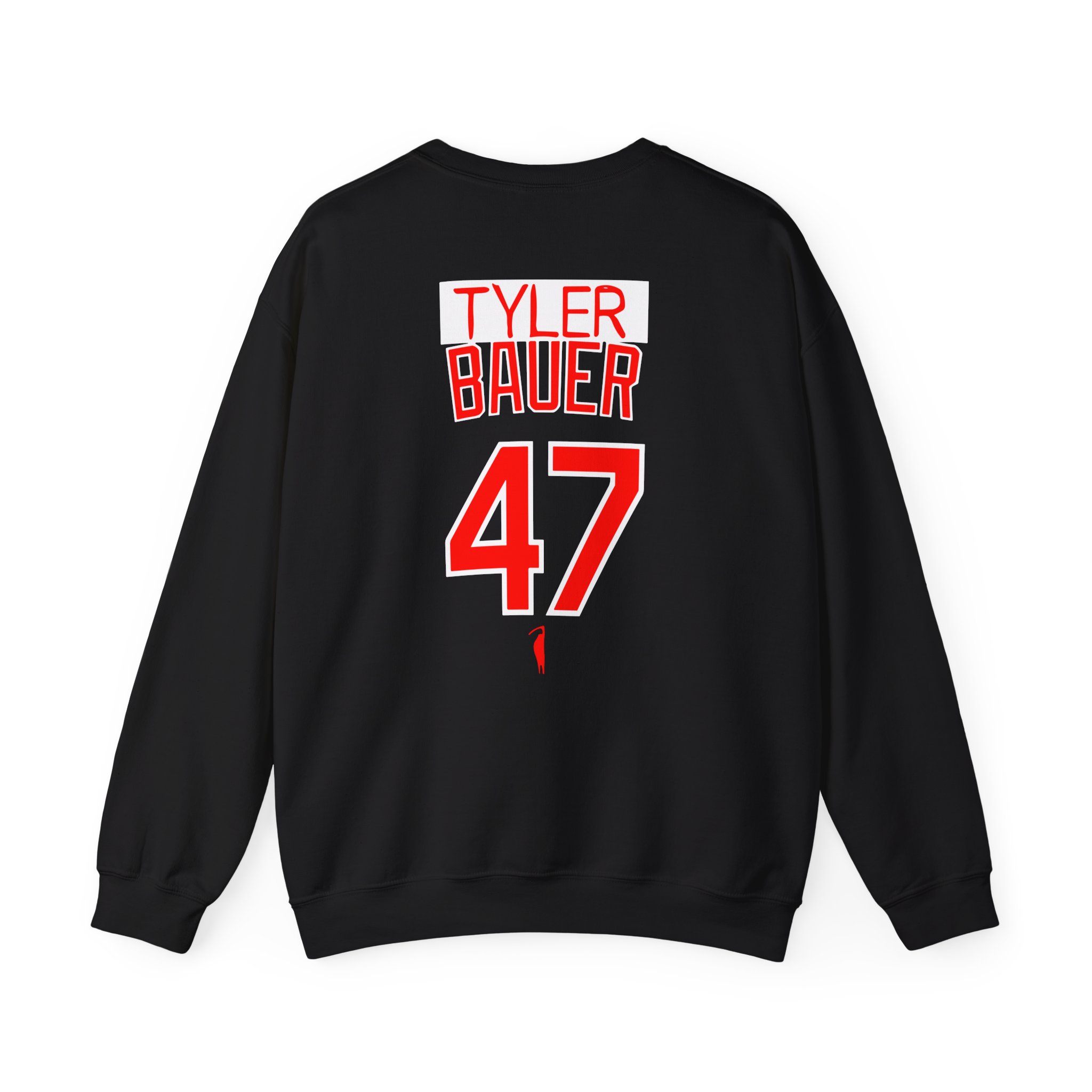 Trevor Bauer Hard Work Never Settles Unisex Heavy Blendâ„¢ Crewneck Sweatshirt