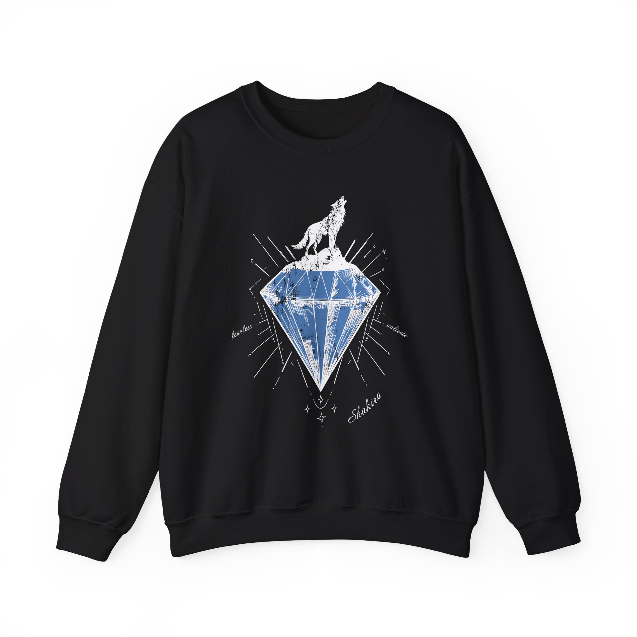 Shakira Diamond Wolf Unisex Heavy Blendâ„¢ Crewneck Sweatshirt