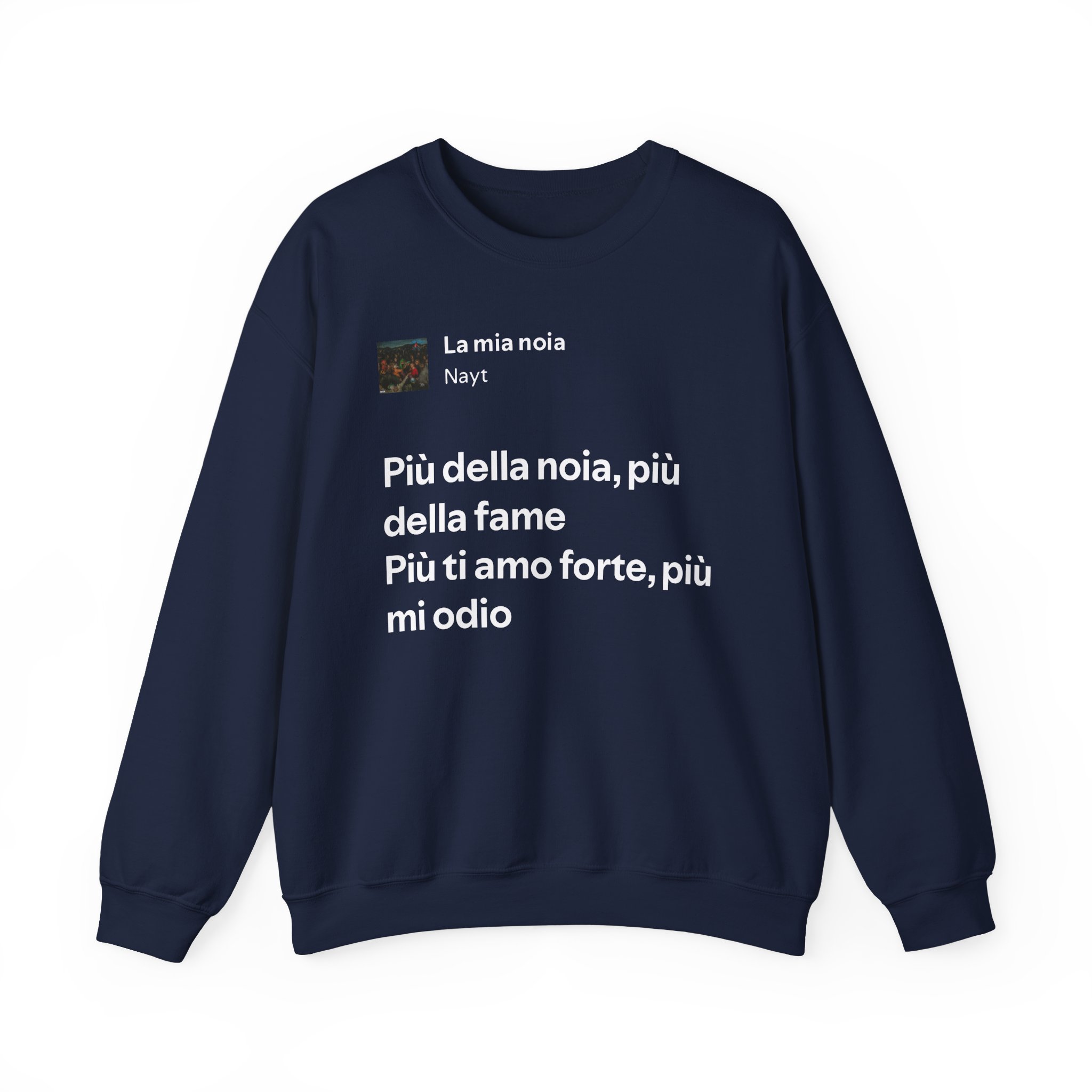 Nayt La Mia Noia Unisex Heavy Blendâ„¢ Crewneck Sweatshirt