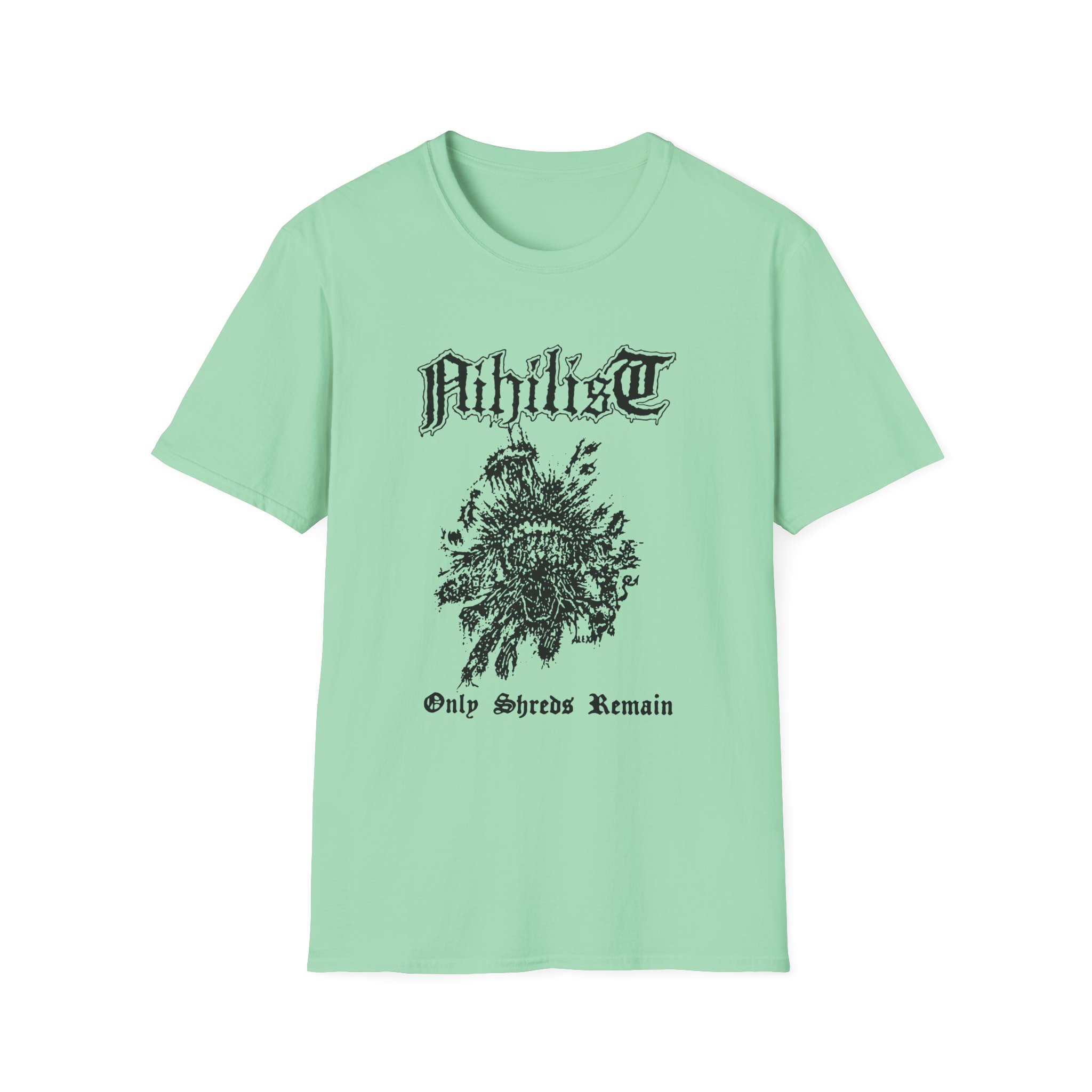 Entombed Only Shreds Remain Unisex Softstyle T-Shirt