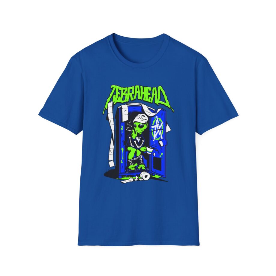 Zebrahead White ZH Coffee break Unisex Softstyle T-Shirt