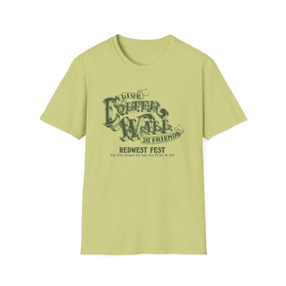Colter Wall RedWest Fest Unisex Softstyle T-Shirt
