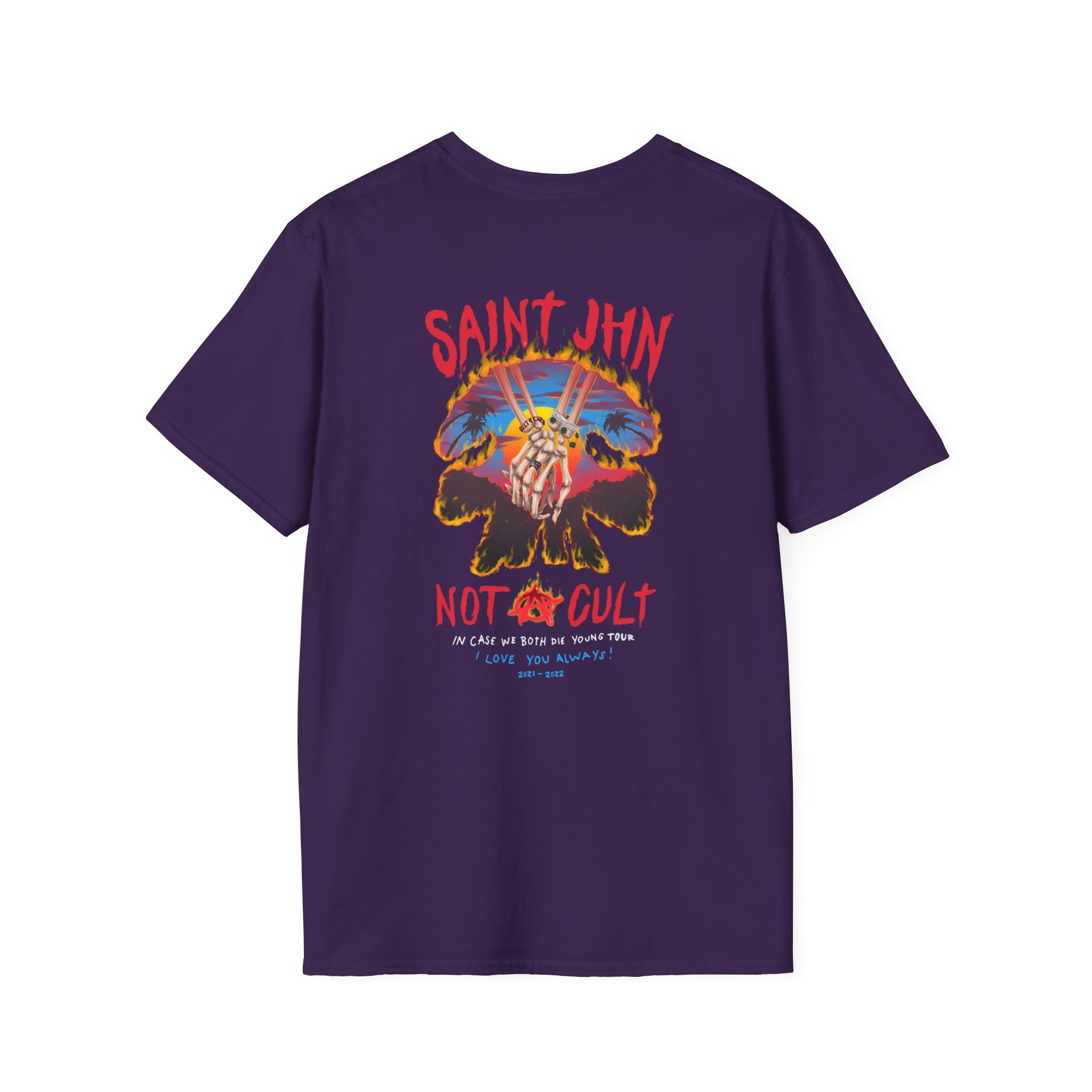 Saint Jhn Horse Stampede Unisex Softstyle T-Shirt