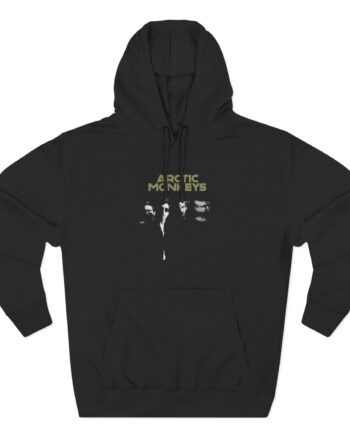 Arctic Monkeys Distorted Photo Three-Panel Fleece Hoodie