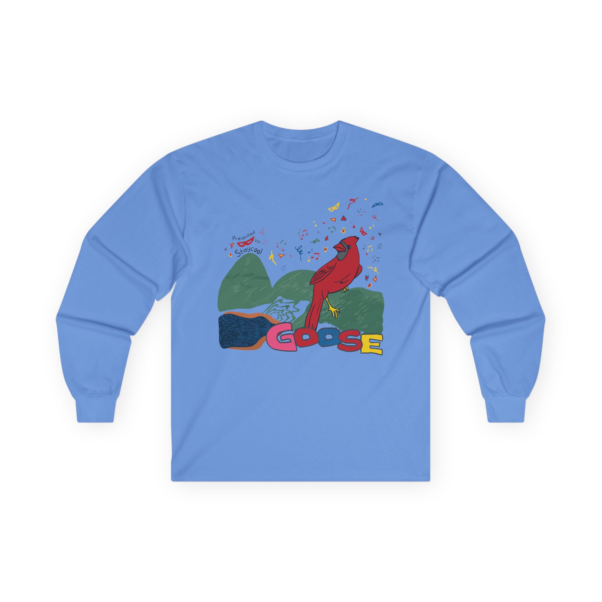 Goose Staycool Unisex Ultra Cotton Long Sleeve Tee