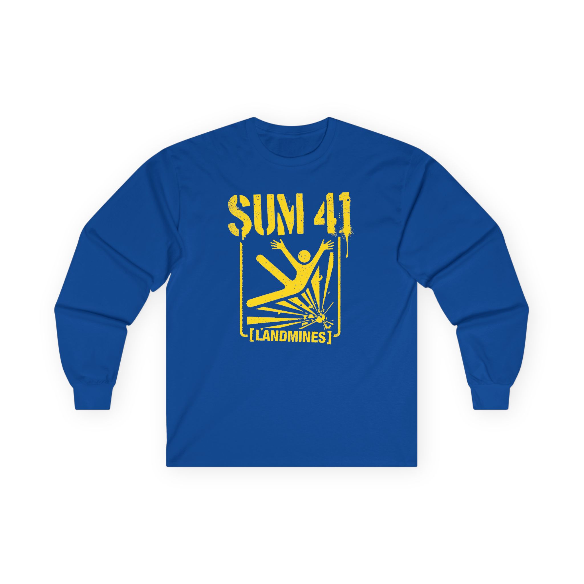Sum 41 Landmines Unisex Ultra Cotton Long Sleeve Tee