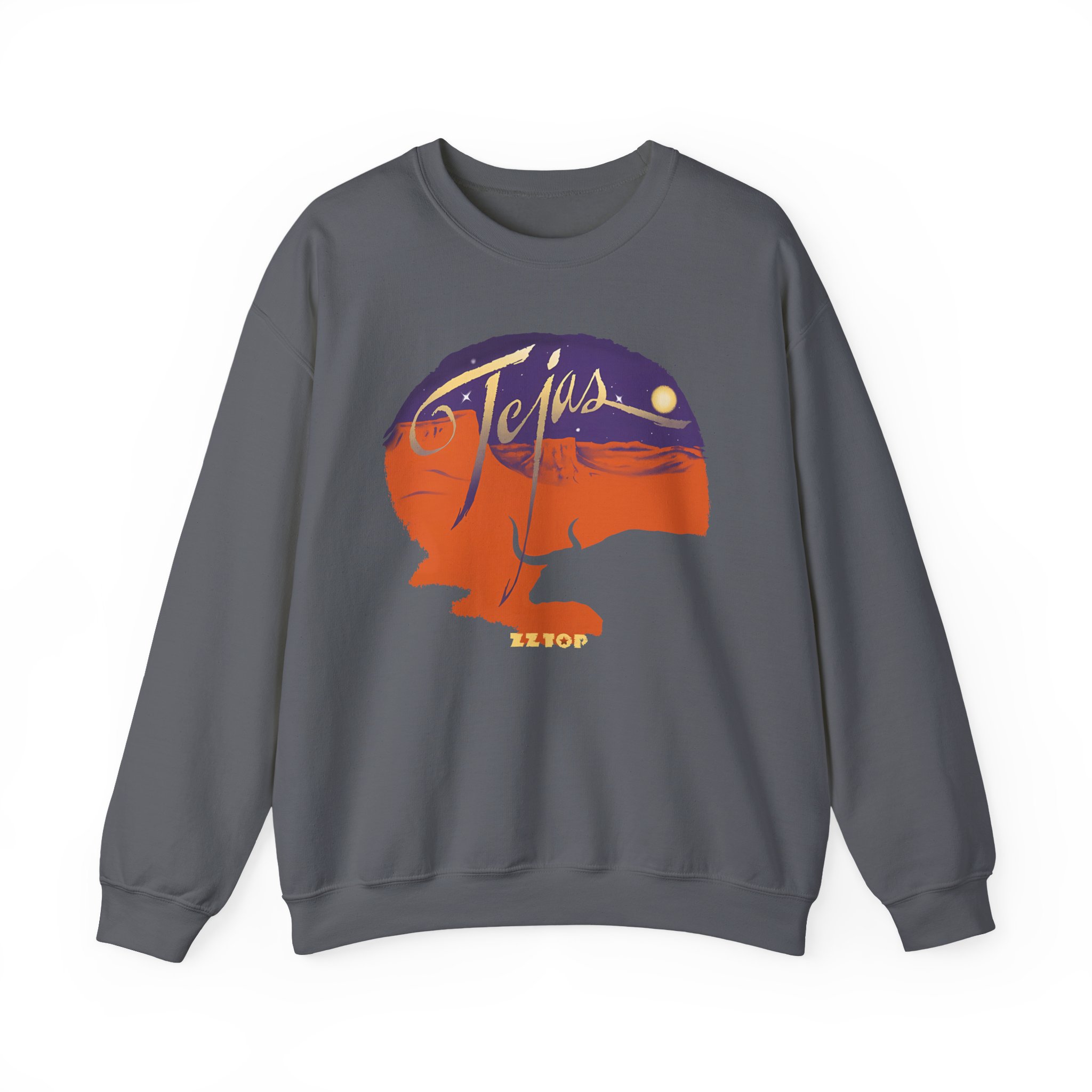 Zz Top Tejas  Unisex Heavy Blendâ„¢ Crewneck Sweatshirt