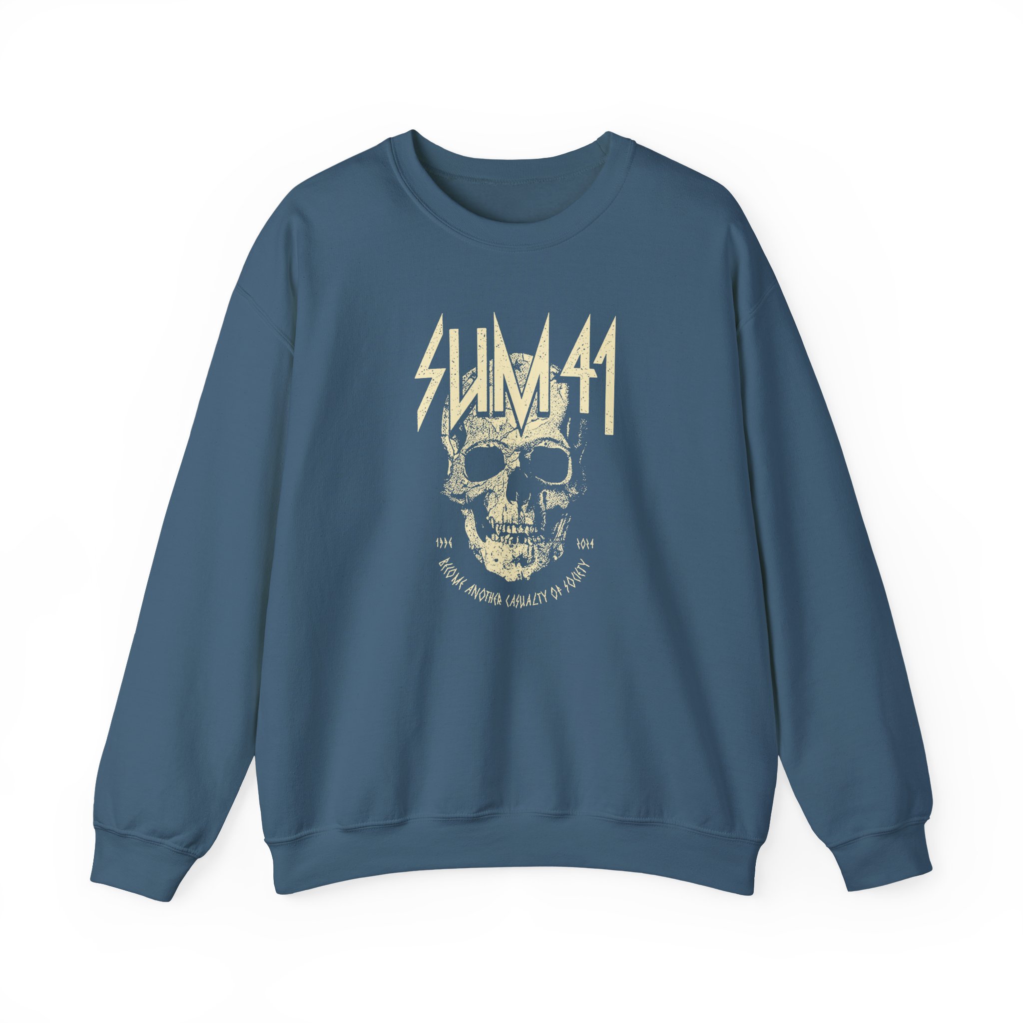 Sum 41 Become Another Casualty Unisex Heavy Blendâ„¢ Crewneck Sweatshirt