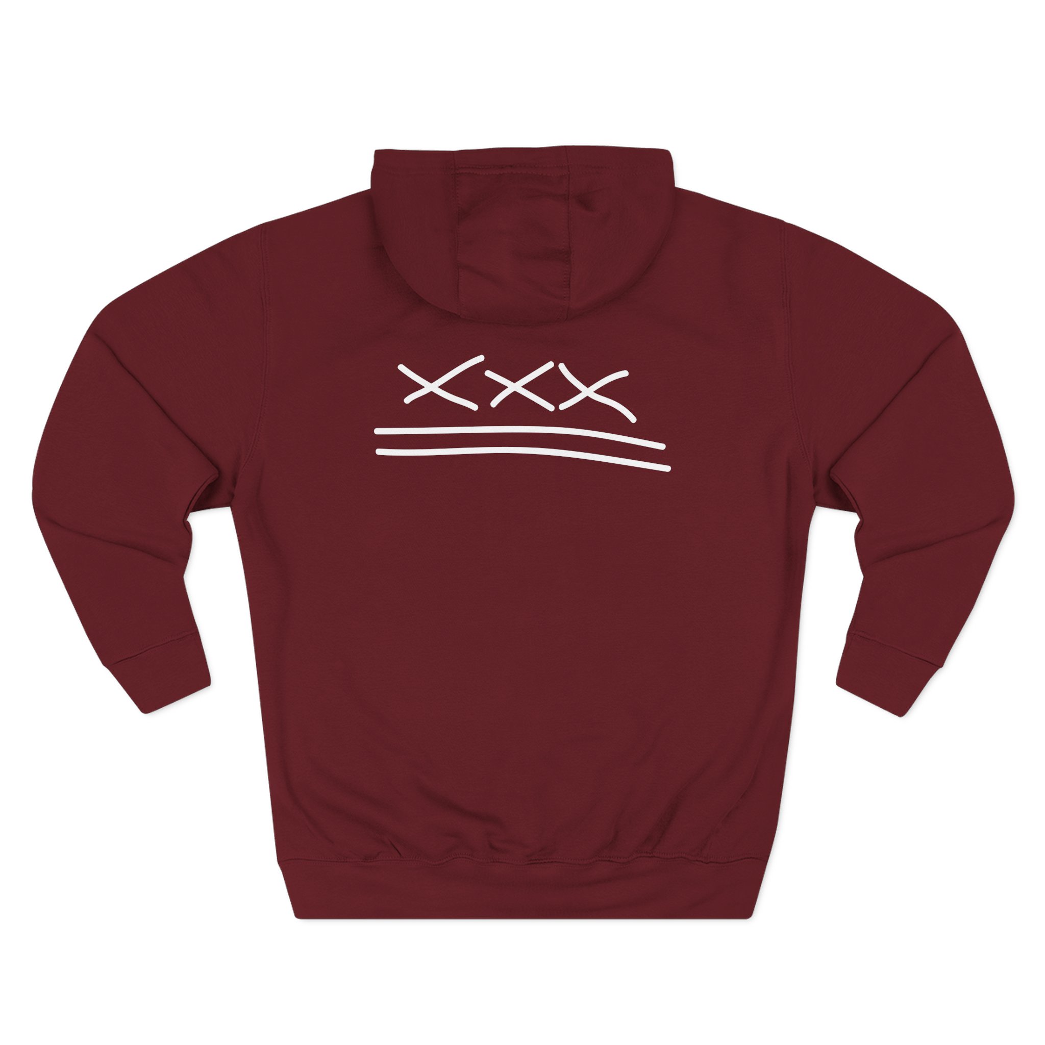 Have Heart Boston Straight Edge Three-Panel Fleece Hoodie