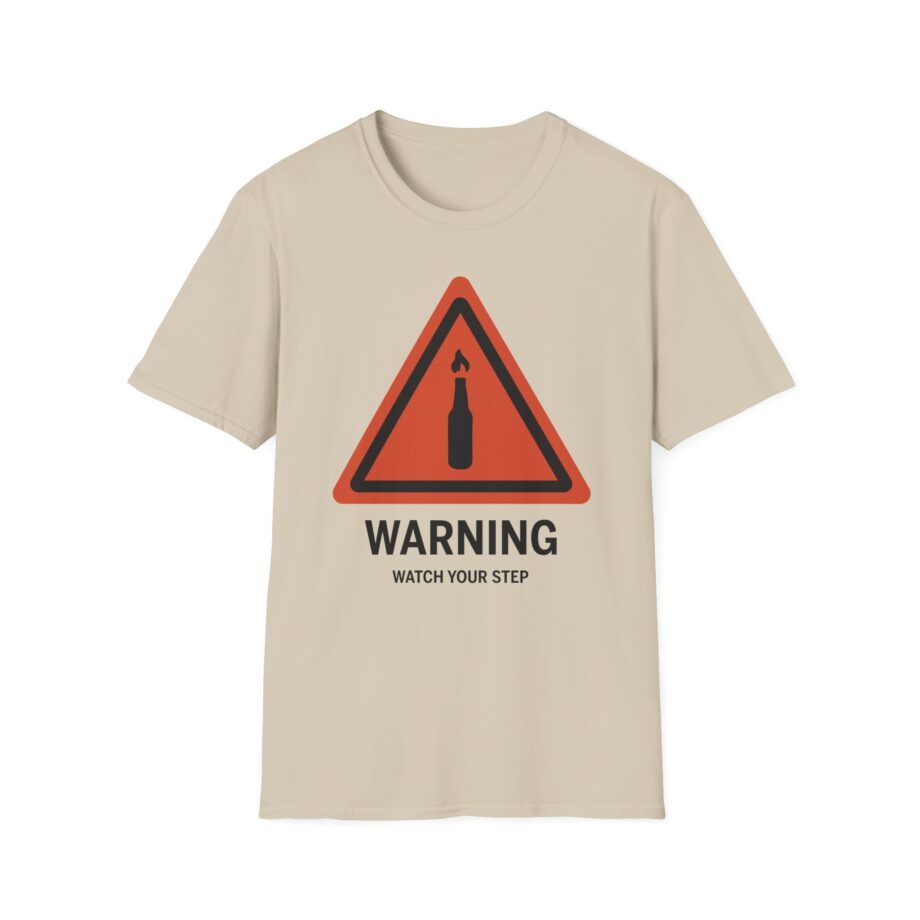 Summit1g Warning Watch Your Step Unisex Softstyle T-Shirt