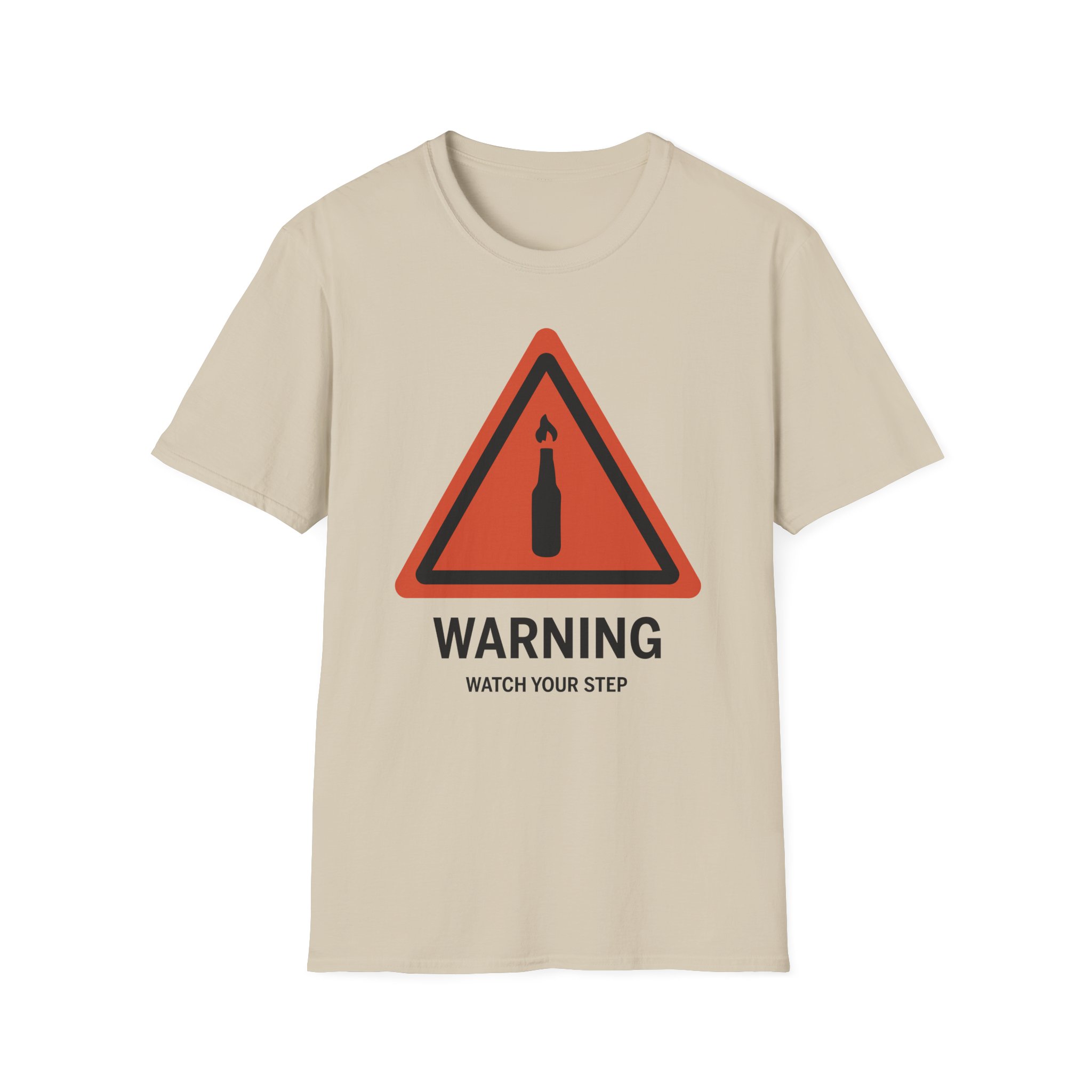 Summit1g Warning Watch Your Step Unisex Softstyle T-Shirt