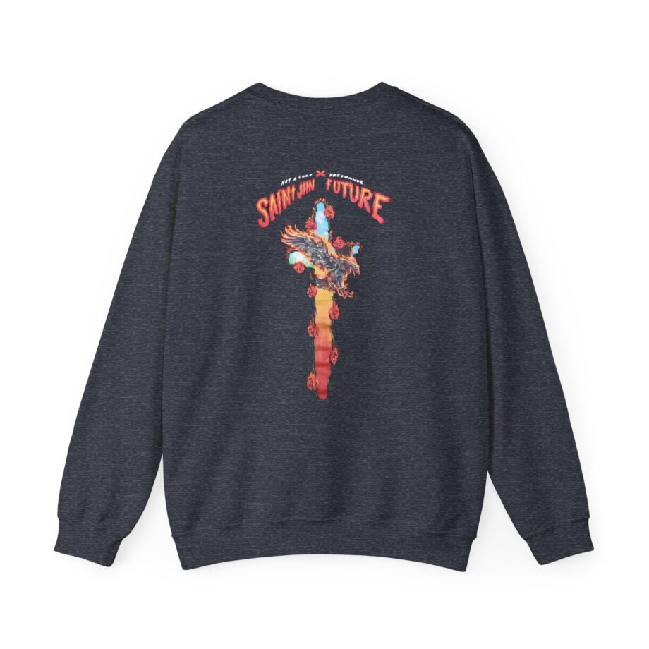 Saint Jhn Not a Cult X Freebandz Roses Unisex Heavy Blend™ Crewneck Sweatshirt