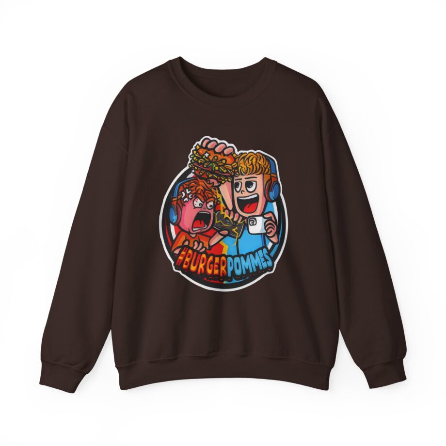 Burger Pommes Unisex Heavy Blend™ Crewneck Sweatshirt