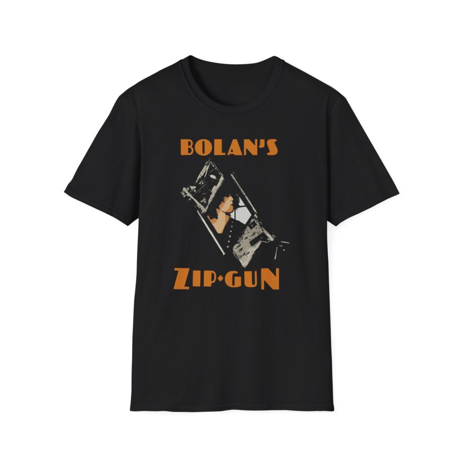 T Rex Zip Gun Unisex Softstyle T-Shirt
