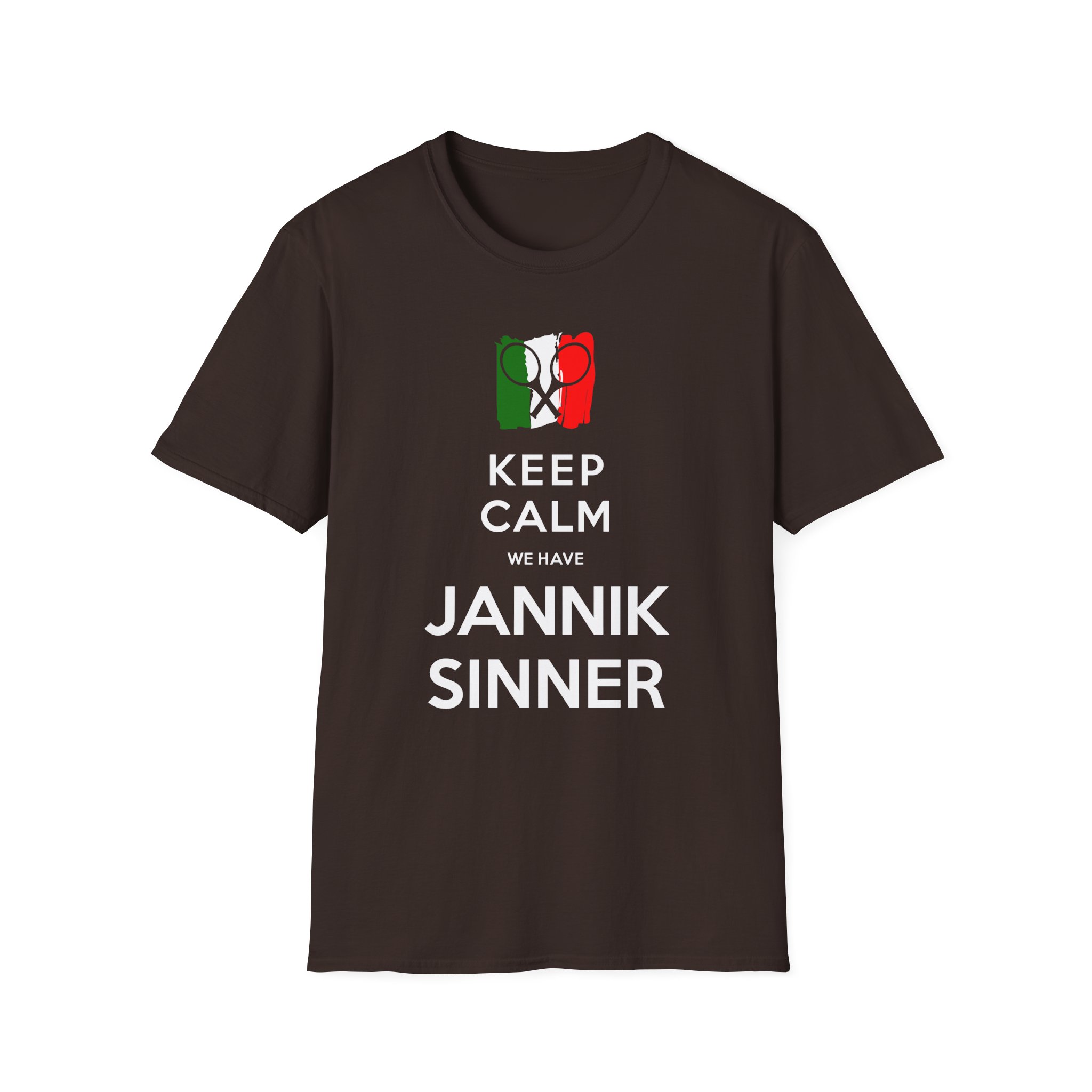 Jannik Sinner Keep Calm We Have Unisex Softstyle T-Shirt