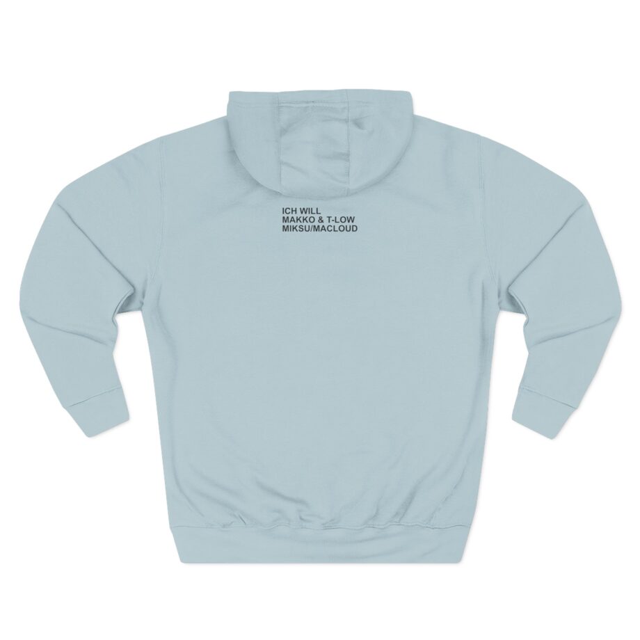 Makko Three-Panel Fleece Hoodie
