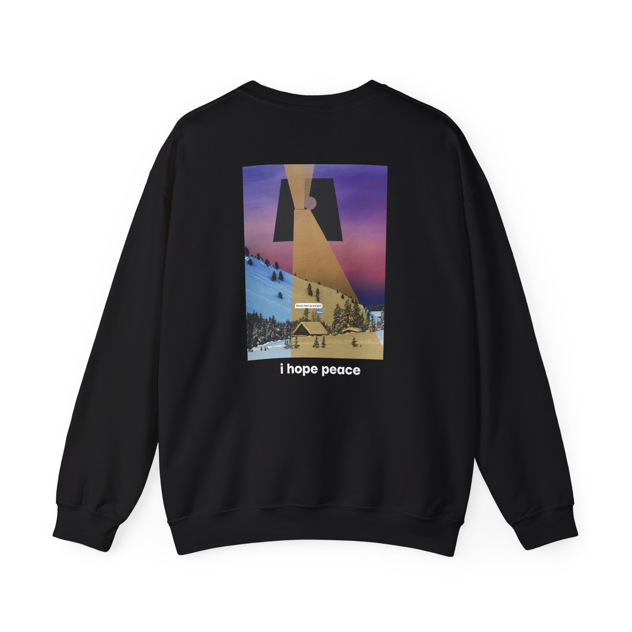 Chon I Hope Peace Unisex Heavy Blendâ„¢ Crewneck Sweatshirt