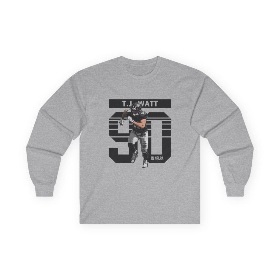 Tj Watt Grunge Unisex Ultra Cotton Long Sleeve Tee