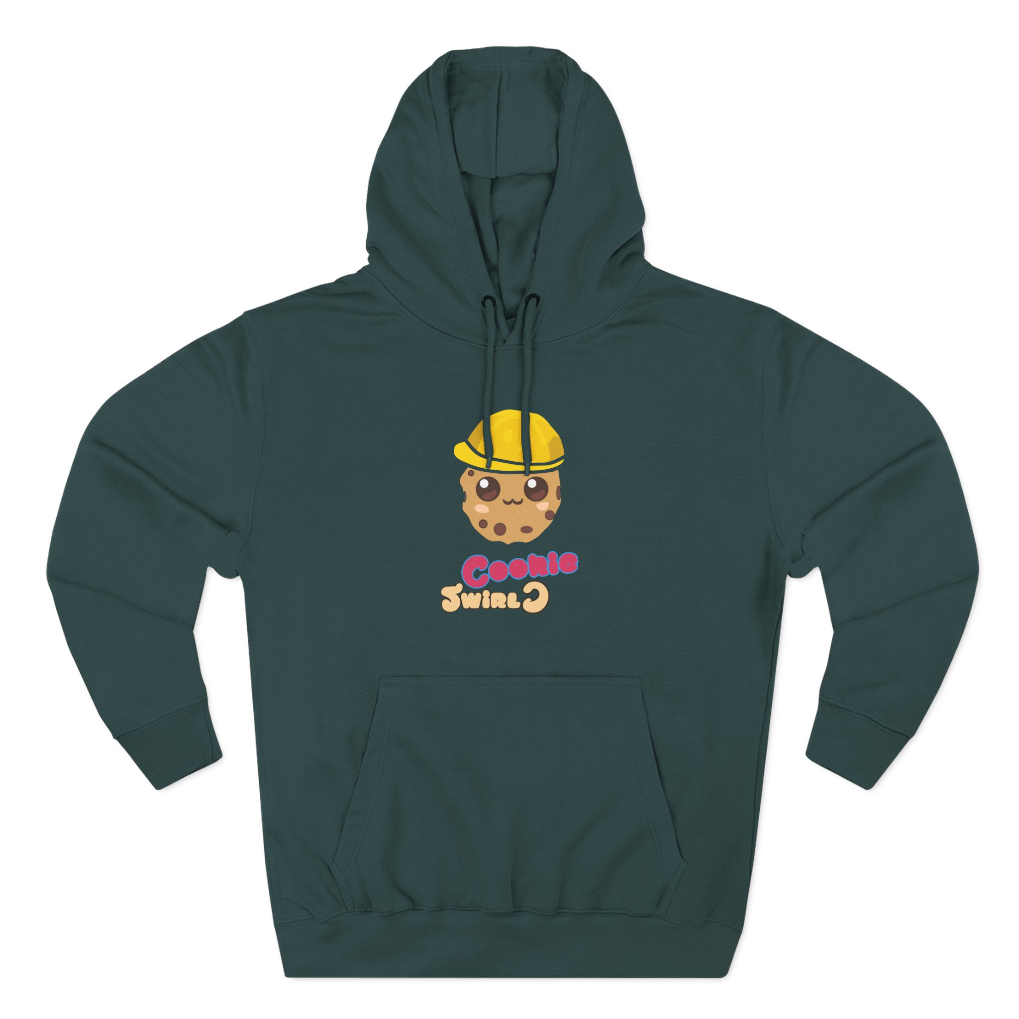 Cookieswirlc Three-Panel Fleece Hoodie