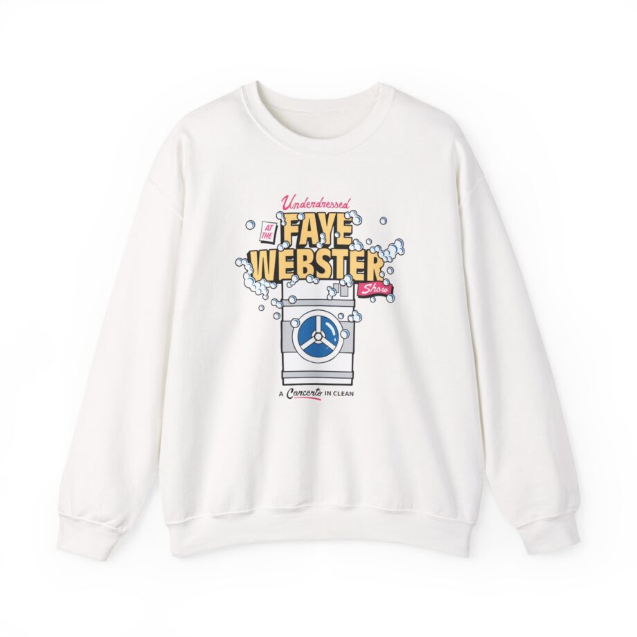 Faye Webster Laundrette Unisex Heavy Blend™ Crewneck Sweatshirt