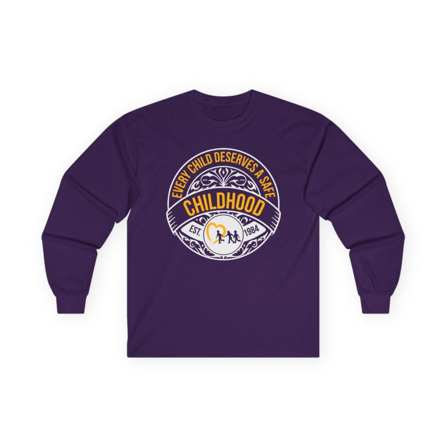Kendall Rae Every Child Deserves a Safe Childhood Charity Unisex Ultra Cotton Long Sleeve Tee
